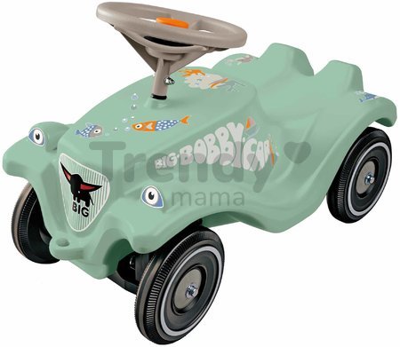 Odrážadlo auto Bobby Car Classic Green Sea BIG zelené s trendy nálepkami a klaksónom od 12 mes