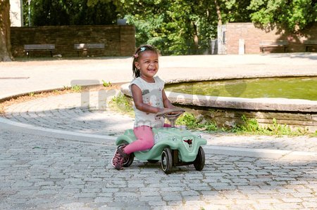 Odrážadlo auto Bobby Car Classic Green Sea BIG zelené s trendy nálepkami a klaksónom od 12 mes