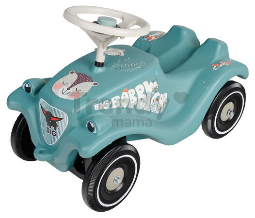 Odrážadlo auto Bobby Car Classic Life BIG zelené s prírodným motívom a klaksónom od 12 mes
