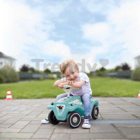 Odrážadlo auto Bobby Car Classic Life BIG zelené s prírodným motívom a klaksónom od 12 mes