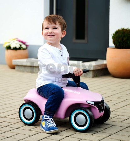 Odrážadlo Bobby Car Neo Rosé BIG ružové zvukové s 3-vrstvovými gumenými kolesami a ergonomické sedadlo od 12 mes