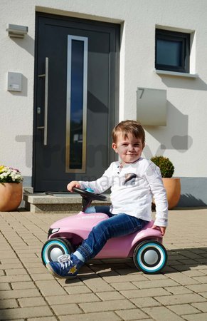 Odrážadlo Bobby Car Neo Rosé BIG ružové zvukové s 3-vrstvovými gumenými kolesami a ergonomické sedadlo od 12 mes