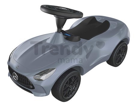 Odrážadlo auto Bobby AMG GT BIG so zvukom a realistickými detailmi z dielne Mercedes šedé od 18 mes