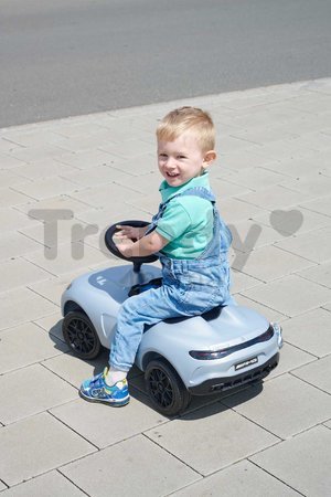 Odrážadlo auto Bobby AMG GT BIG so zvukom a realistickými detailmi z dielne Mercedes šedé od 18 mes