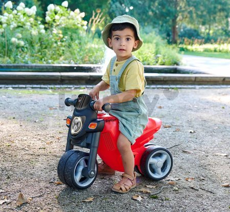 Odrážadlo motorka Sport Balance Bike Red BIG so zvukom široké dvojité gumené kolesá červené od 18 mes