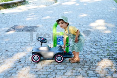 Benzínová pumpa a elektro nabíjanie všetkých odrážadiel Bobby Car Service Station BIG obojstranná s rampou od 18 mes