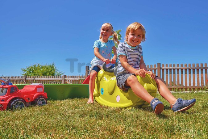Hojdačka Dinosaurus Sammy Dino Rocker BIG zelená obojstranná od 12 mes