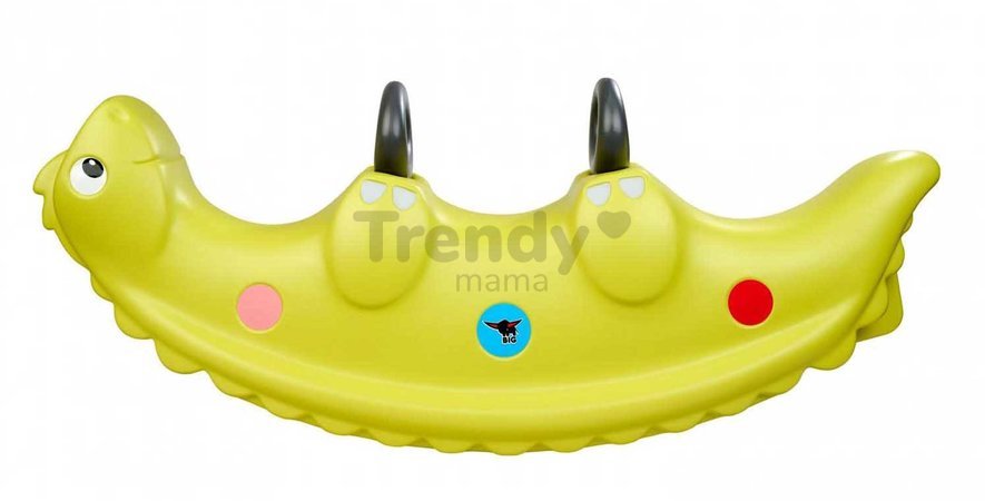 Hojdačka Dinosaurus Sammy Dino Rocker BIG zelená obojstranná od 12 mes