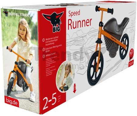 Odrážadlo motorka Speed Runner BIG s výškovo nastaviteľným sedadlom a riadidlami od 18 mes