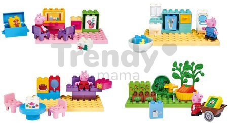 Stavebnica Peppa Pig Basic Set PlayBig Bloxx BIG s figúrkou v cukrárni od 18 mes