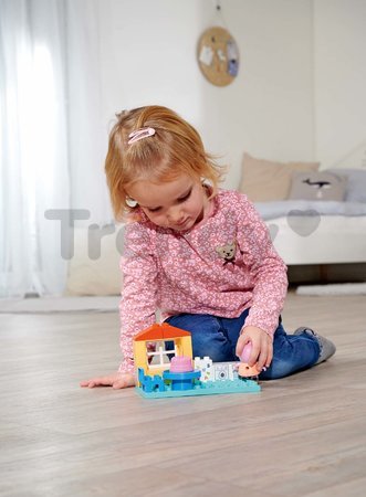 Stavebnica Peppa Pig Basic Set PlayBig Bloxx BIG s figúrkou v kuchyni od 1,5-5 rokov