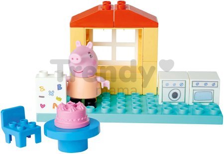 Stavebnica Peppa Pig Basic Set PlayBig Bloxx BIG s figúrkou v kuchyni od 1,5-5 rokov