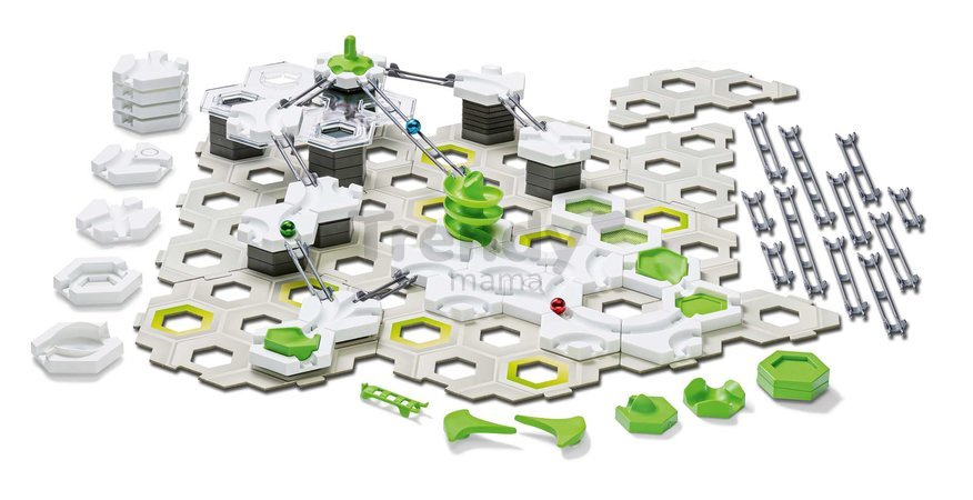 Guľôčková dráha Twist Akčná súprava Action Set GraviTrax 101 dielikov so špirálou a trampolínou od 8 rokov
