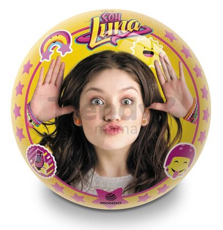 Rozprávková lopta Soy Luna Mondo gumená 14 cm
