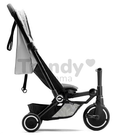 Trojkolka a kočík cestovná Traveler Off White 4v1 smarTrike so 160° polohovateľným sedadlom a slnečnou clonou rozšíriteľná od 6 mes