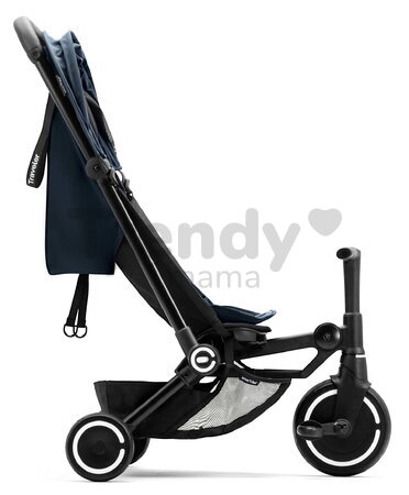 Trojkolka a kočík cestovná Traveler Blue 4v1 smarTrike so 160° polohovateľným sedadlom a slnečnou clonou rozšíriteľná  od 6 mes