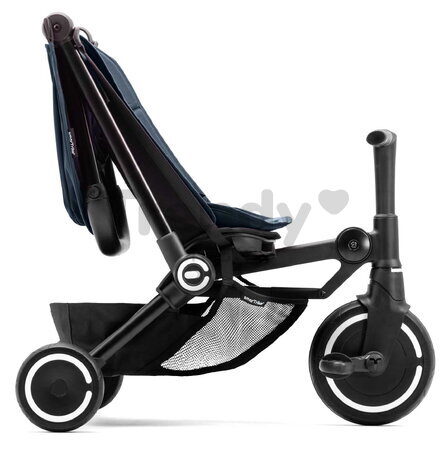Trojkolka a kočík cestovná Traveler Blue 4v1 smarTrike so 160° polohovateľným sedadlom a slnečnou clonou rozšíriteľná  od 6 mes