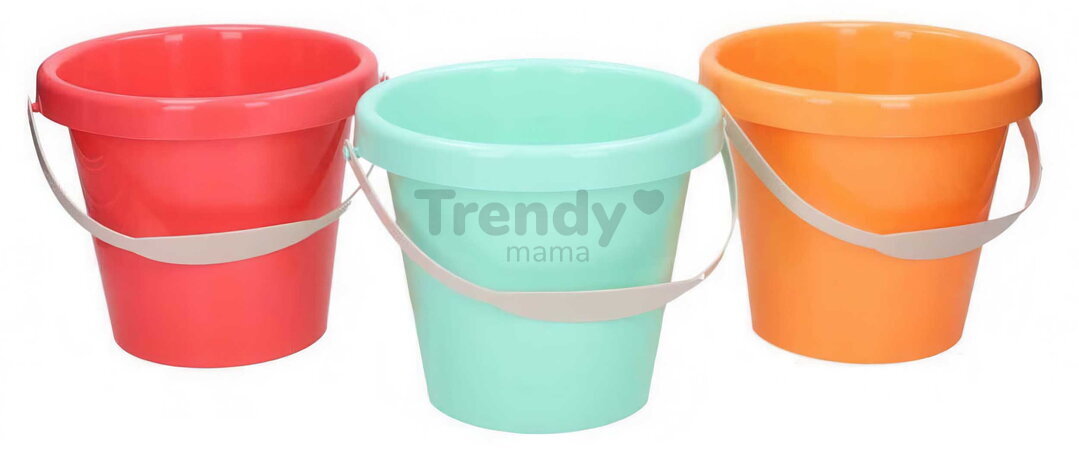 Vedro 22 cm prázdne Écoiffier modré/zelené/červené od 18 mes