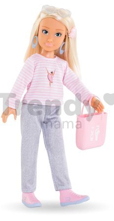 Bábika Valentine Shopping Set Corolle Girls s blond vlasmi 28 cm 6 doplnkov od 4 rokov