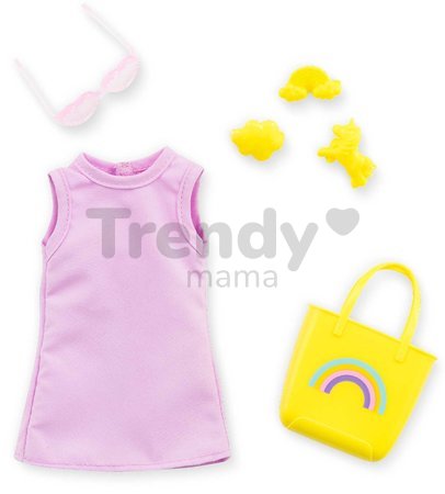 Bábika Luna Shopping Set Corolle Girls s dlhými hnedými vlasmi 28 cm 6 doplnkov od 4 rokov