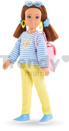 Bábika Zoé Shopping Set Corolle Girls s hnedými vlasmi 28 cm 6 doplnkov od 4 rokov