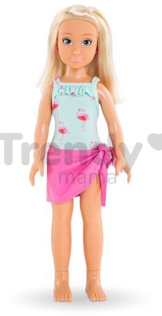 Bábika Valentine Beach Set Corolle Girls s blond vlasmi 28 cm 5 doplnkov od 4 rokov