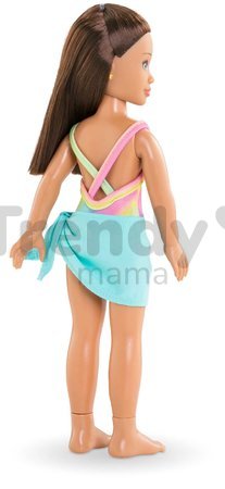 Bábika Luna Beach Set Corolle Girls s dlhými hnedými vlasmi 28 cm 5 doplnkov od 4 rokov