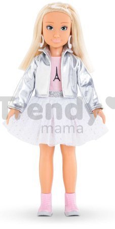 Bábika Valentine Paris Fashion Week Set Corolle Girls s blond vlasmi 28 cm 4 doplnky od 4 rokov