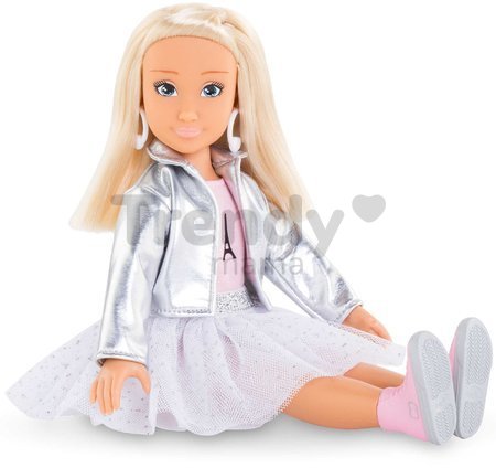 Bábika Valentine Paris Fashion Week Set Corolle Girls s blond vlasmi 28 cm 4 doplnky od 4 rokov