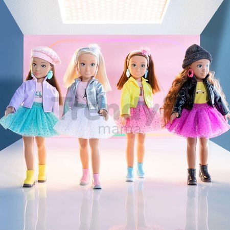 Bábika Luna Milan Fashion Week Set Corolle Girls s dlhými hnedými vlasmi 28 cm 4 doplnky od 4 rokov