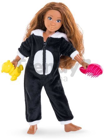 Bábika Mélody Pyjama Party Set Corolle Girls s dlhými hnedými vlasmi 28 cm 7 doplnkov od 4 rokov