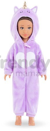 Bábika Luna Pyjama Party Set Corolle Girls s dlhými hnedými vlasmi 28 cm 7 doplnkov od 4 rokov