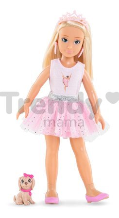 Bábika Valentine Ballerina Set Girls Corolle s blond vlasmi 28 cm 4 doplnky od 4 rokov