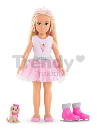 Bábika Valentine Ballerina Set Girls Corolle s blond vlasmi 28 cm 4 doplnky od 4 rokov