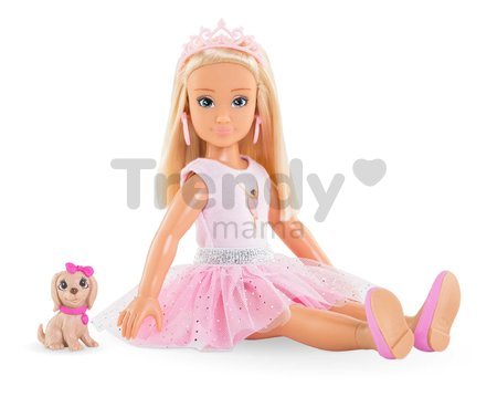 Bábika Valentine Ballerina Set Girls Corolle s blond vlasmi 28 cm 4 doplnky od 4 rokov