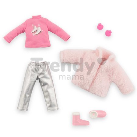 Bábika Valentine in the Mountain Set Girls Corolle s kučeravými blond vlasmi 28 cm 4 doplnky od 4 rokov