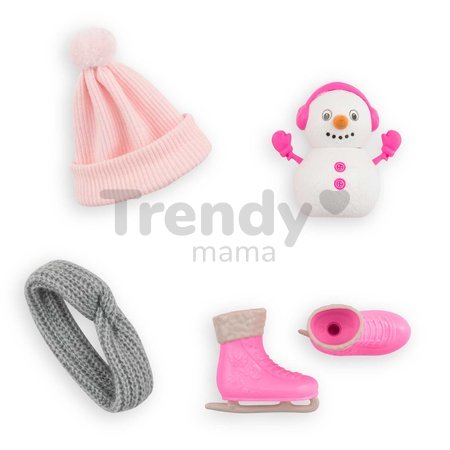 Bábika Valentine in the Mountain Set Girls Corolle s kučeravými blond vlasmi 28 cm 4 doplnky od 4 rokov
