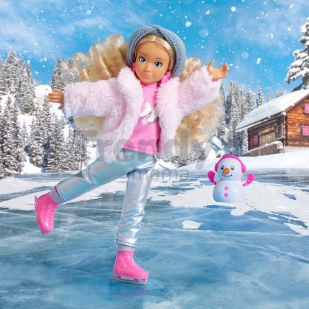 Bábika Valentine in the Mountain Set Girls Corolle s kučeravými blond vlasmi 28 cm 4 doplnky od 4 rokov