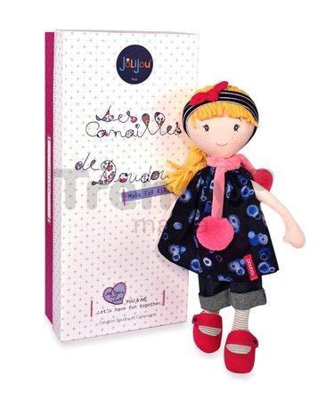 Bábika Lulubelle Having Fun Jolijou 36 cm s blond vláskami v čiernych šatách z jemného textilu od 5 rokov