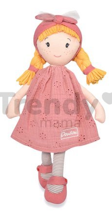 Bábika Suzette Having Fun Jolijou 36 cm s blond vláskami v ružových šatách z jemného textilu od 5 rokov