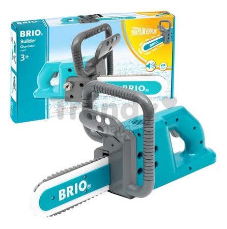Motorová píla elektronická Builder Chainsaw BRIO s rotujúcou reťazou a zvukom od 3 rokov BRIO6022