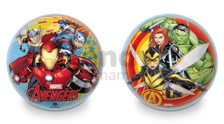Rozprávková lopta Avengers Mondo gumená 14 cm