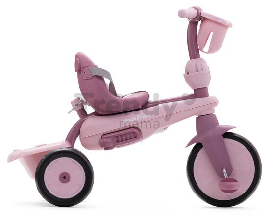 Trojkolka s vodiacou tyčou Breeze S Peach TouchSteering smarTrike s voľnobehom s košíkom na fľašku od 15 mes ST6050700