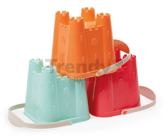 Vedierko Hrad Castle Bucket Écoiffier 3 druhy výška 13,5 cm od 18 mes