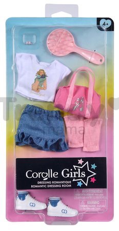 Súprava oblečenia Romantic Dressing Room Corolle Girls pre 28 cm bábiku 7 doplnkov od 4 rokov