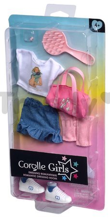 Súprava oblečenia Romantic Dressing Room Corolle Girls pre 28 cm bábiku 7 doplnkov od 4 rokov