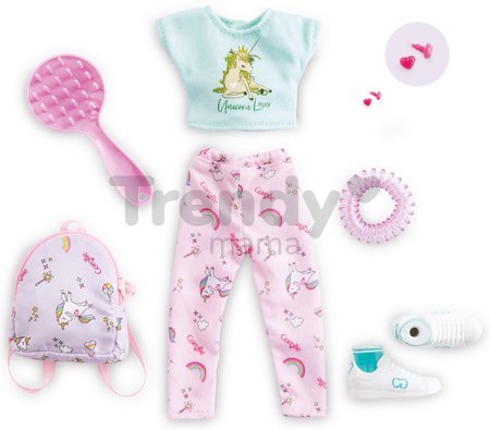 Súprava oblečenia Fantasy Unicorn Dressing Room Corolle Girls pre 28 cm bábiku 7 doplnkov od 4 rokov