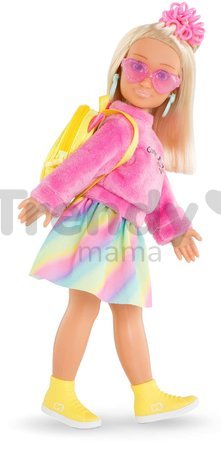 Súprava oblečenia Fluo Dressing Room Corolle Girls pre 28 cm bábiku 7 doplnkov od 4 rokov