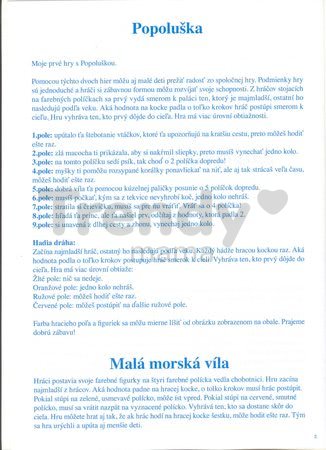 Sada rozprávkových spoločenských hier Dohány od 5 rokov