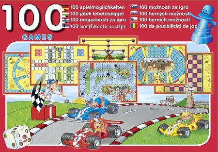 Rodinná sada spoločenských hier 100 druhov Dohány od 5 rokov